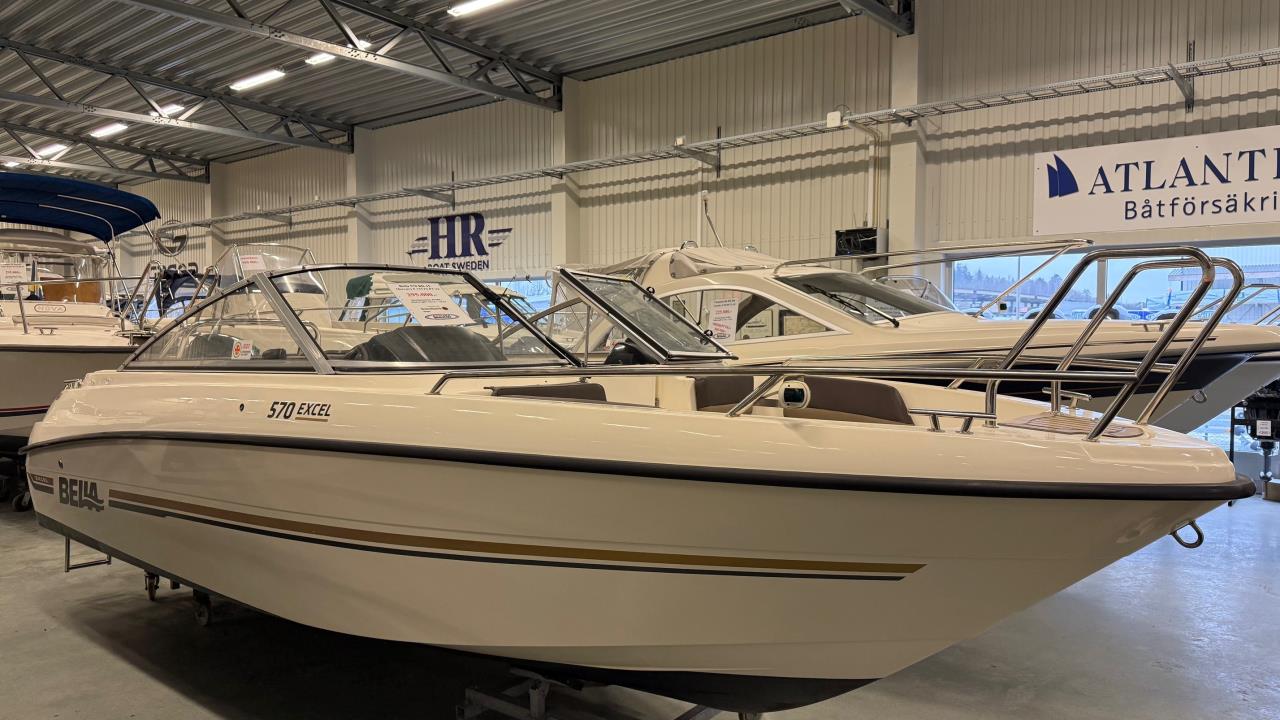 Bella 570 Excel-15 med Mercury F 115 ELPT-16