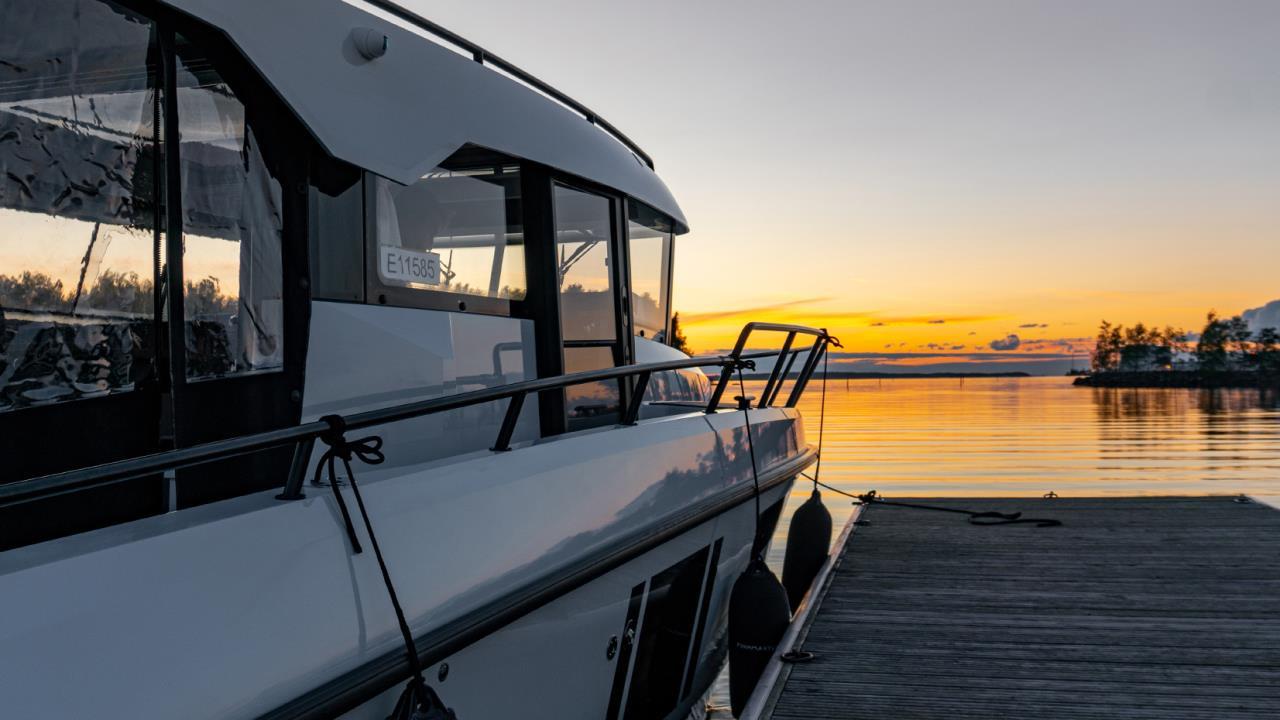 Finnmaster P8 -23 med Yamaha F200 XCA -25