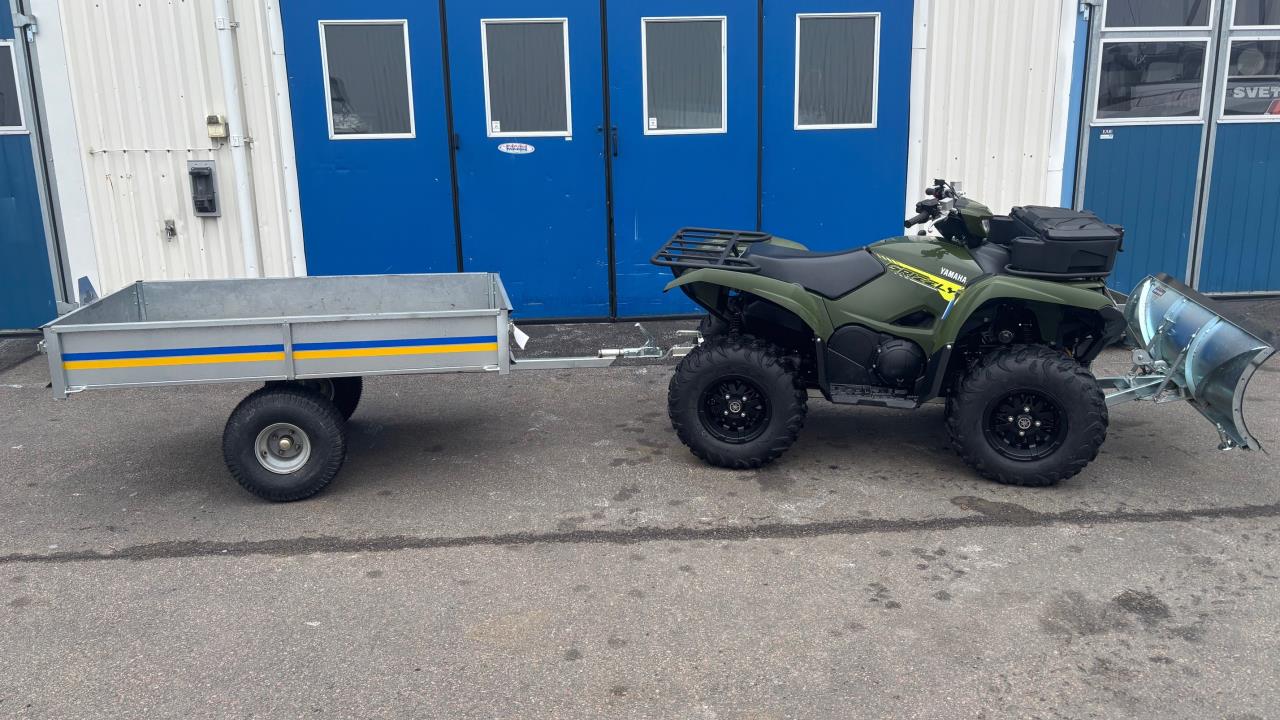 Yamaha Grizzly 700 EPS Alu -22 uttagen -24 ink trailer