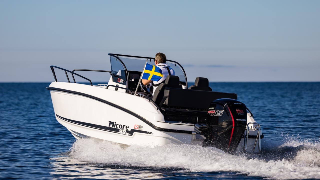 Micore 58SC -24 R-Design Mercury F115 Pro XS -24 All Inclusive