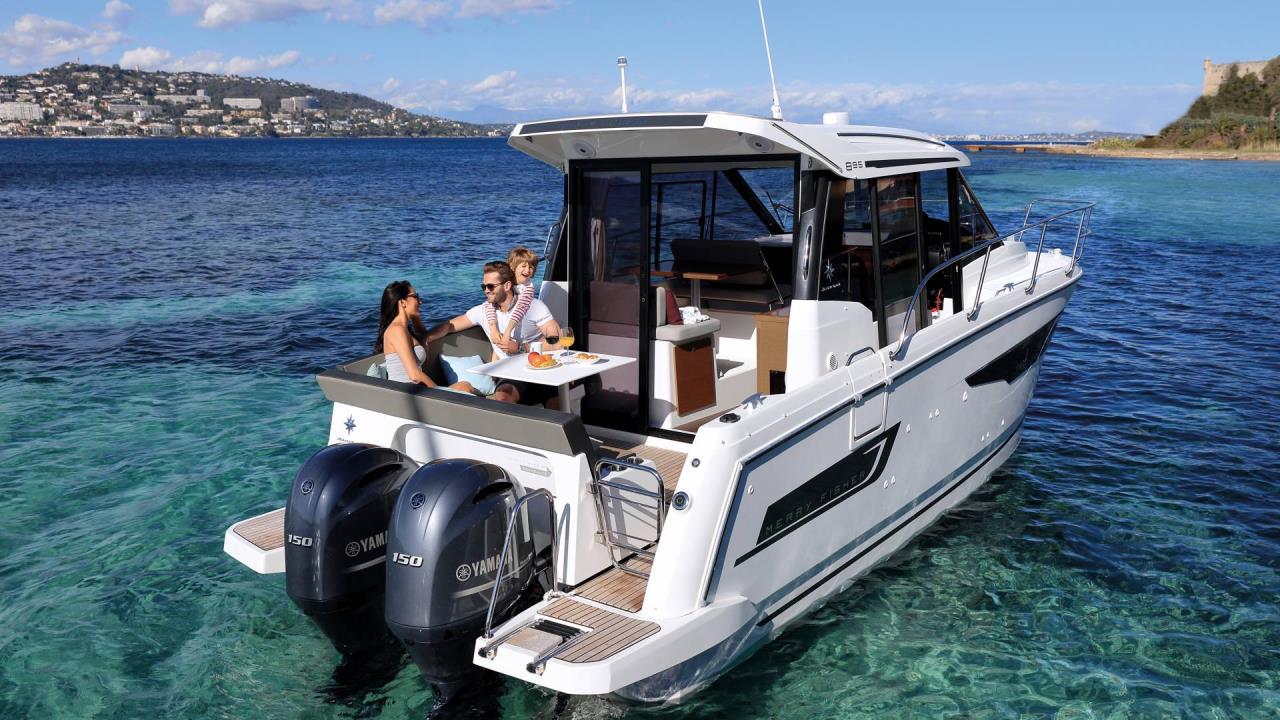 Jeanneau 895 Merry Fisher med Yamaha F150 XCA x2 -24