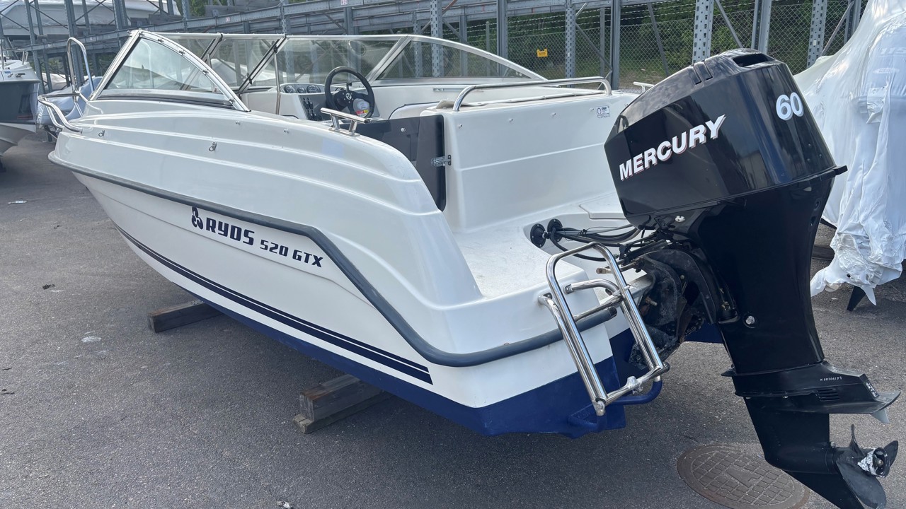 Ryds 520 GTX -08 med Mercury F 60 ELPT -09
