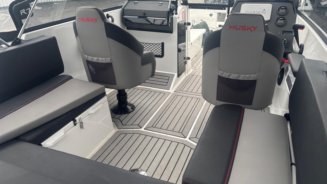 Husky R7 -22 med Yamaha VF175 V-Max -23