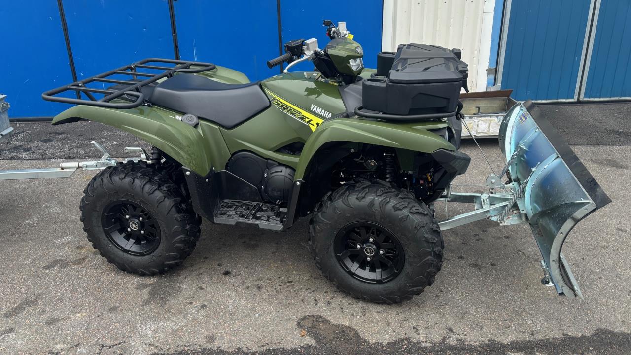 Yamaha Grizzly 700 EPS Alu -22 uttagen -24 ink trailer