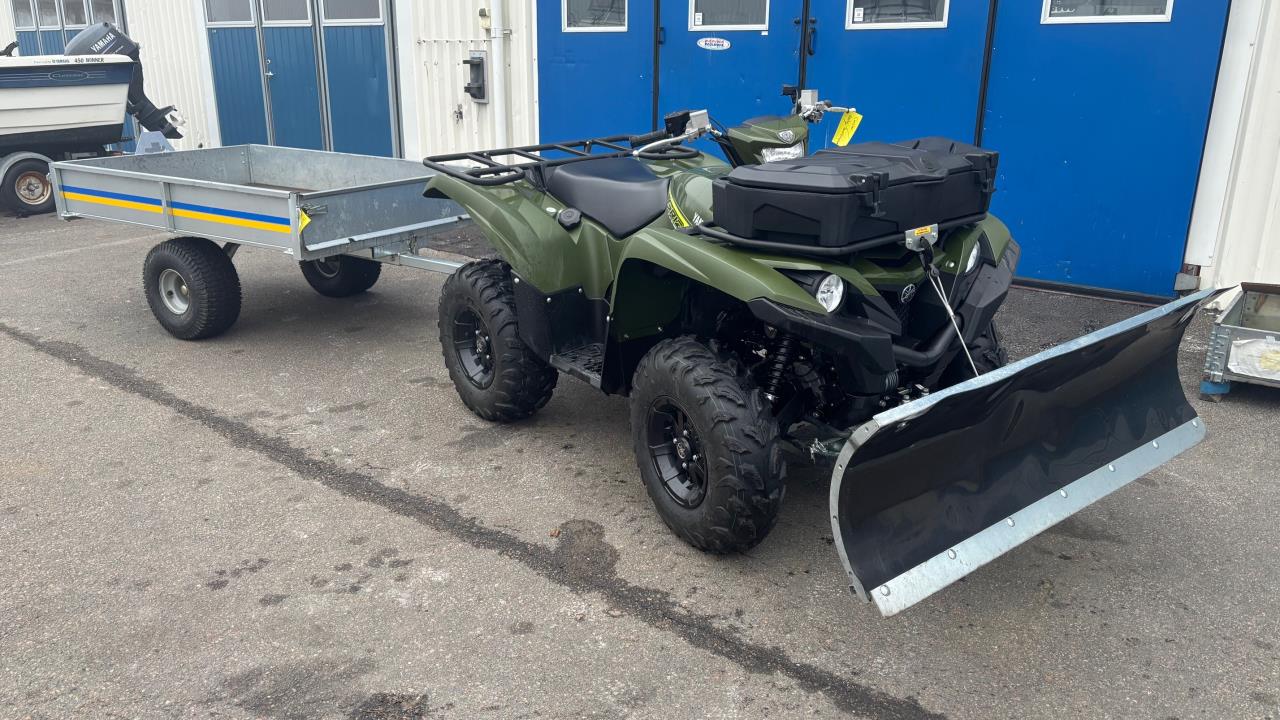 Yamaha Grizzly 700 EPS Alu -22 uttagen -24 ink trailer