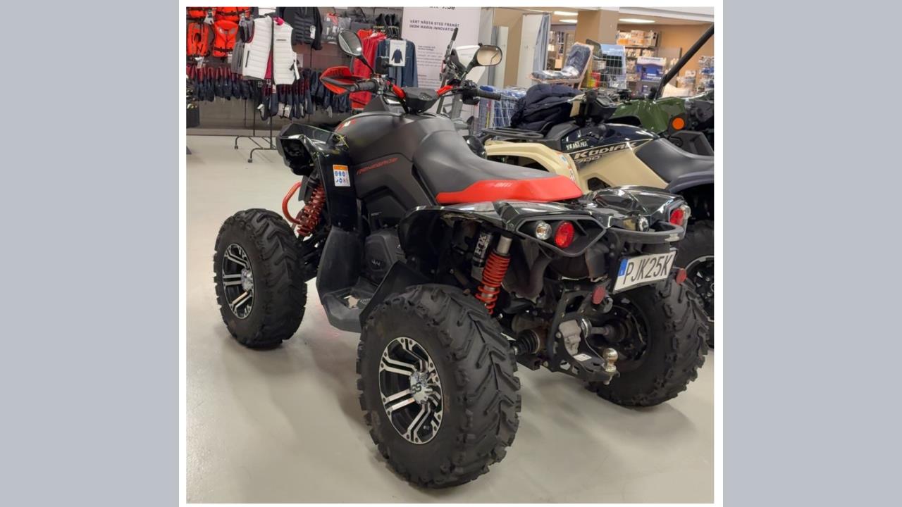 Bombardier Renegade 1000 V-Twin Vägregistrerad