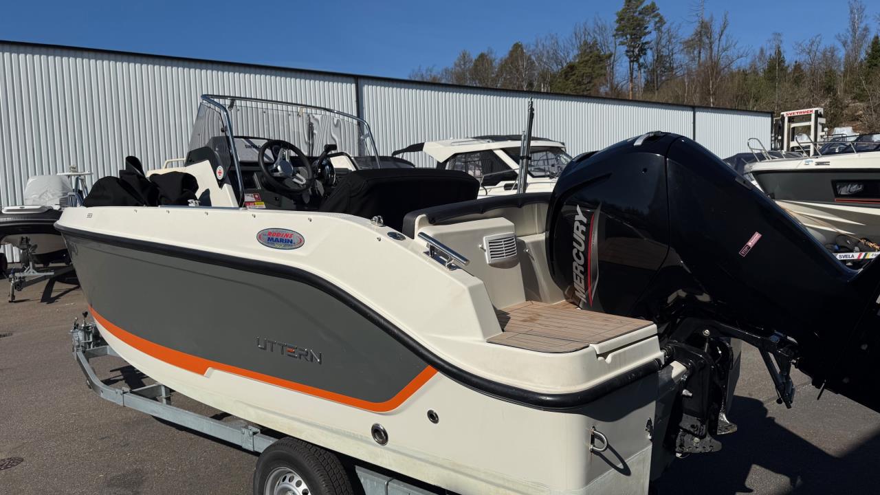 Uttern S53-22 med Mercury F100 ELP-23