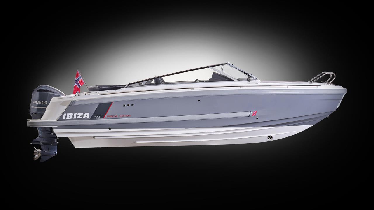 Ibiza 770T med Yamaha F 250 XSB2 -2026
