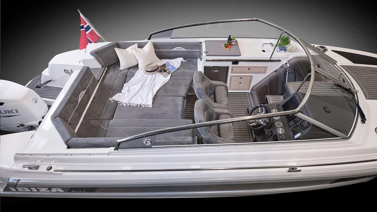 Ibiza 811 Touring med Yamaha F300XSB2 2026