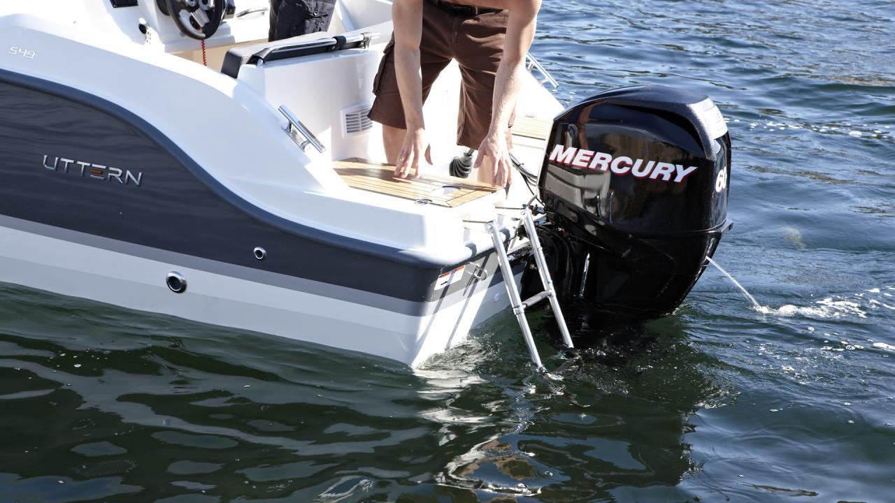 Uttern S 51 -17 Mercury F 80 ELPT -17