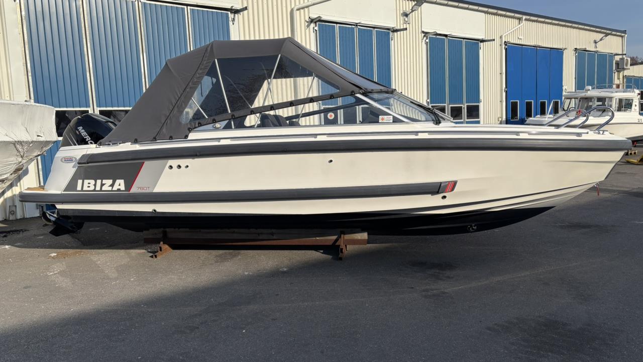 Ibiza 760 Touring med Mercury F250 XL -17