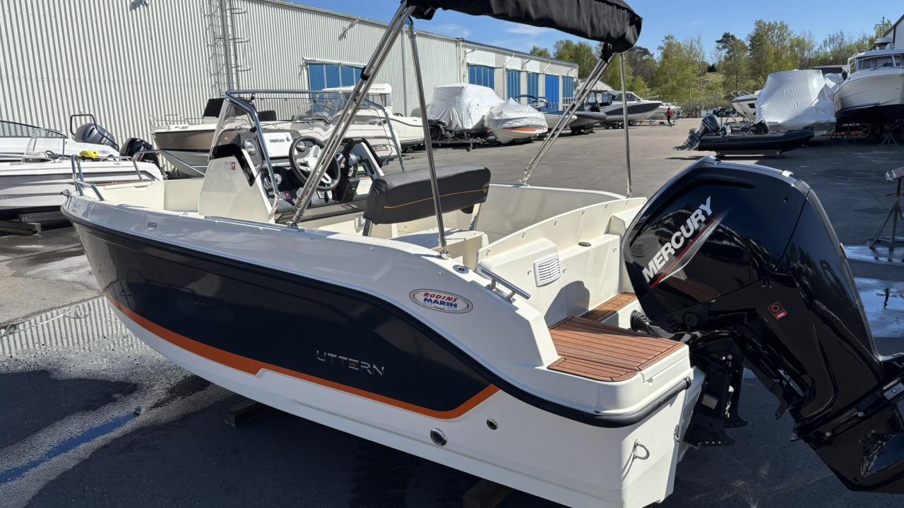 Uttern S53 med Mercury F 100 ELPT -23