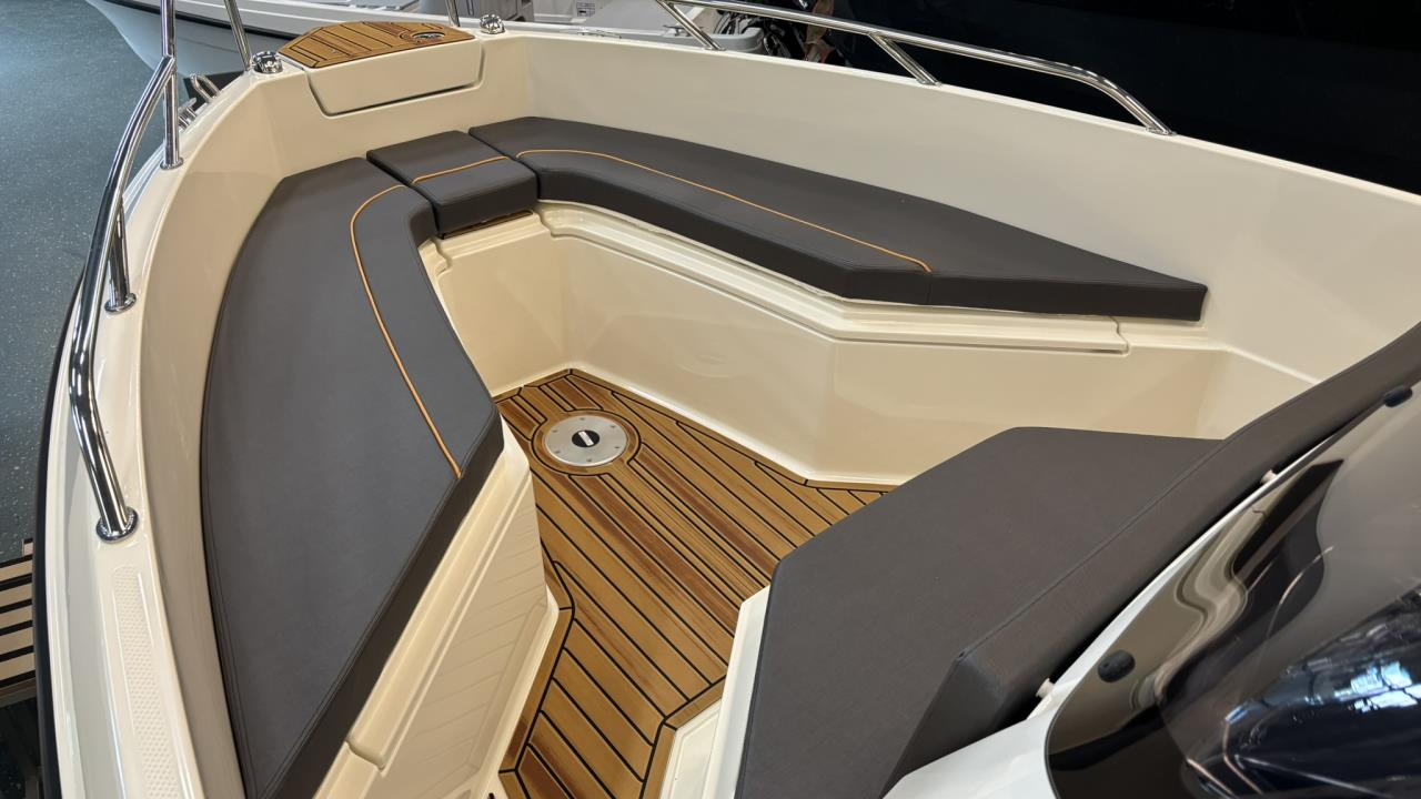 Uttern S59 White Edition med Mercury F115 -25