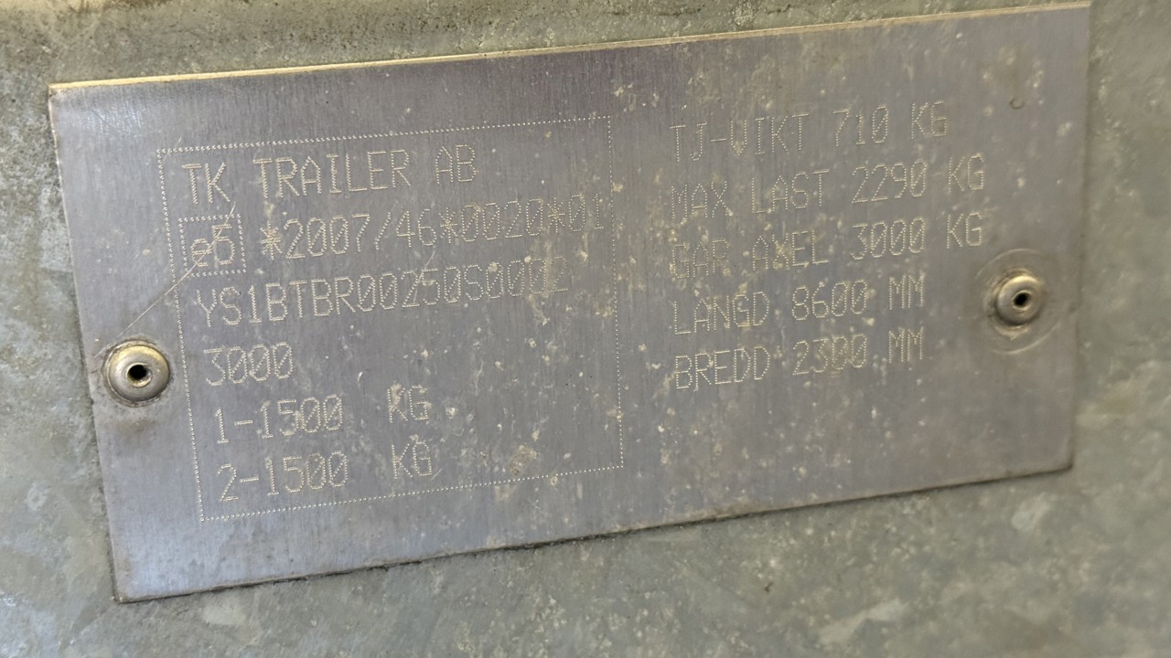 TK Trailer BT 3000 B -25