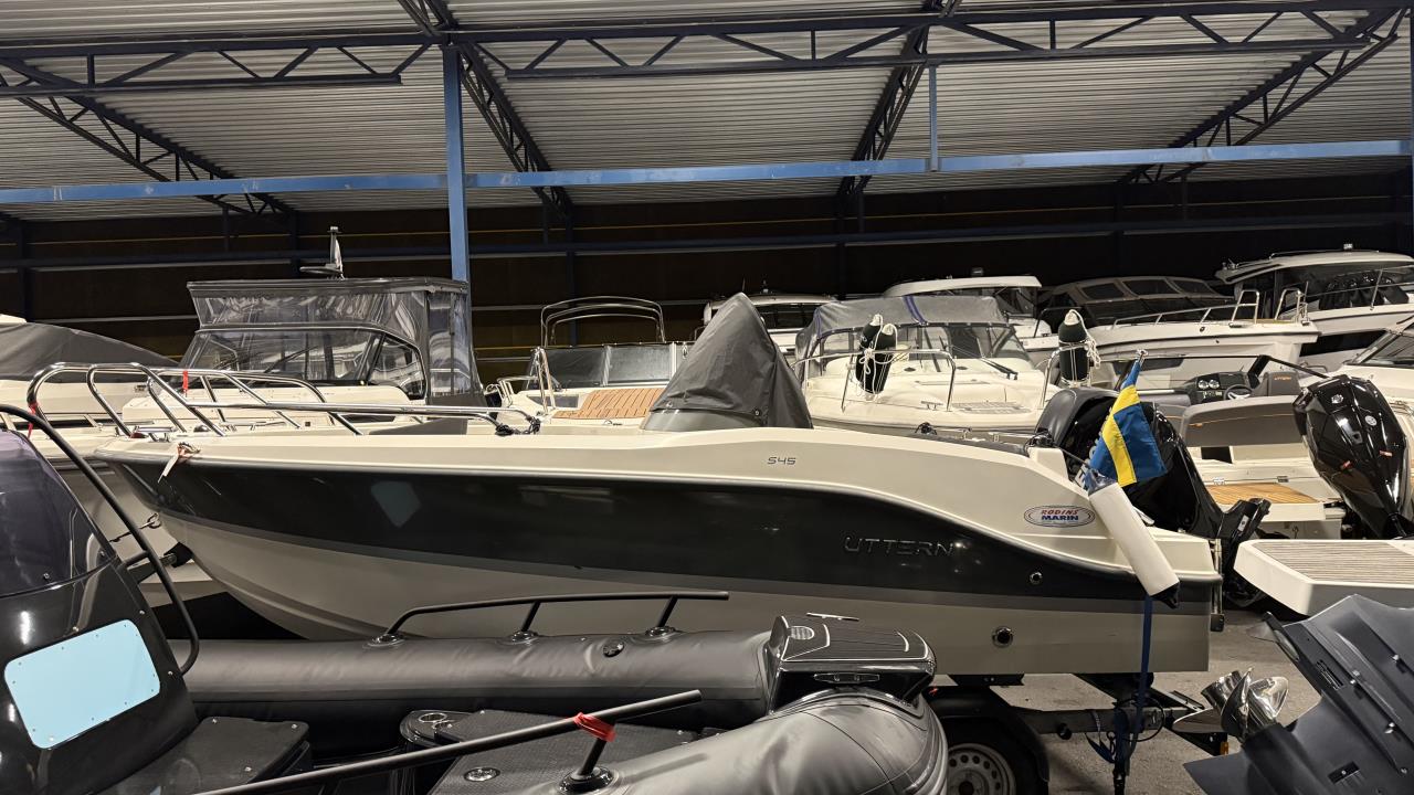 Uttern S45-14 med Mercury F 40 ELPT-14