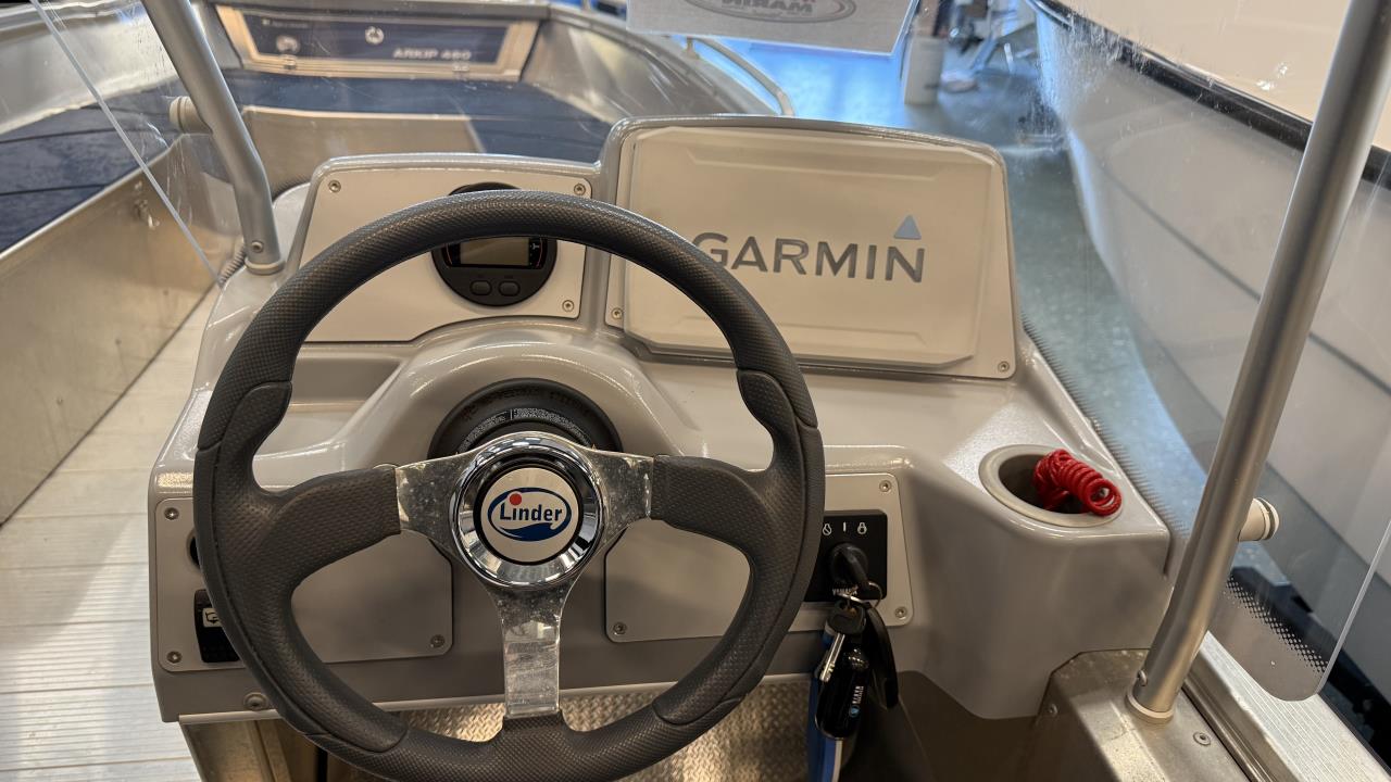 Linder 460 Arkip med Yamaha F 50 HETL -22