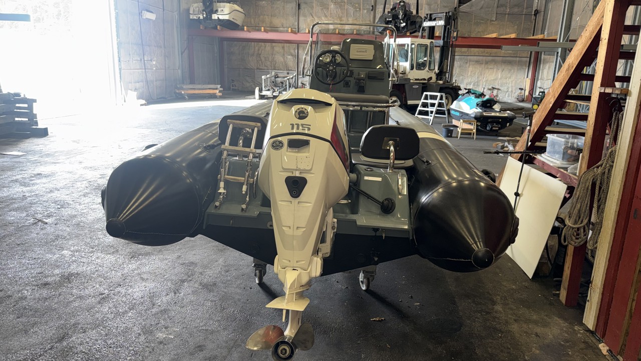 Zodiac Pro Open 550 -16 Evinrude 115 DSL -16