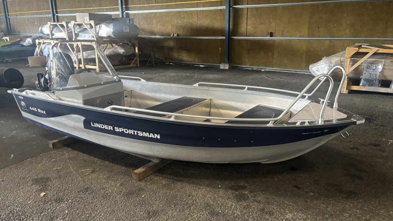 Linder 445 Sportsman -21 med Yamaha F 25 GETL -22