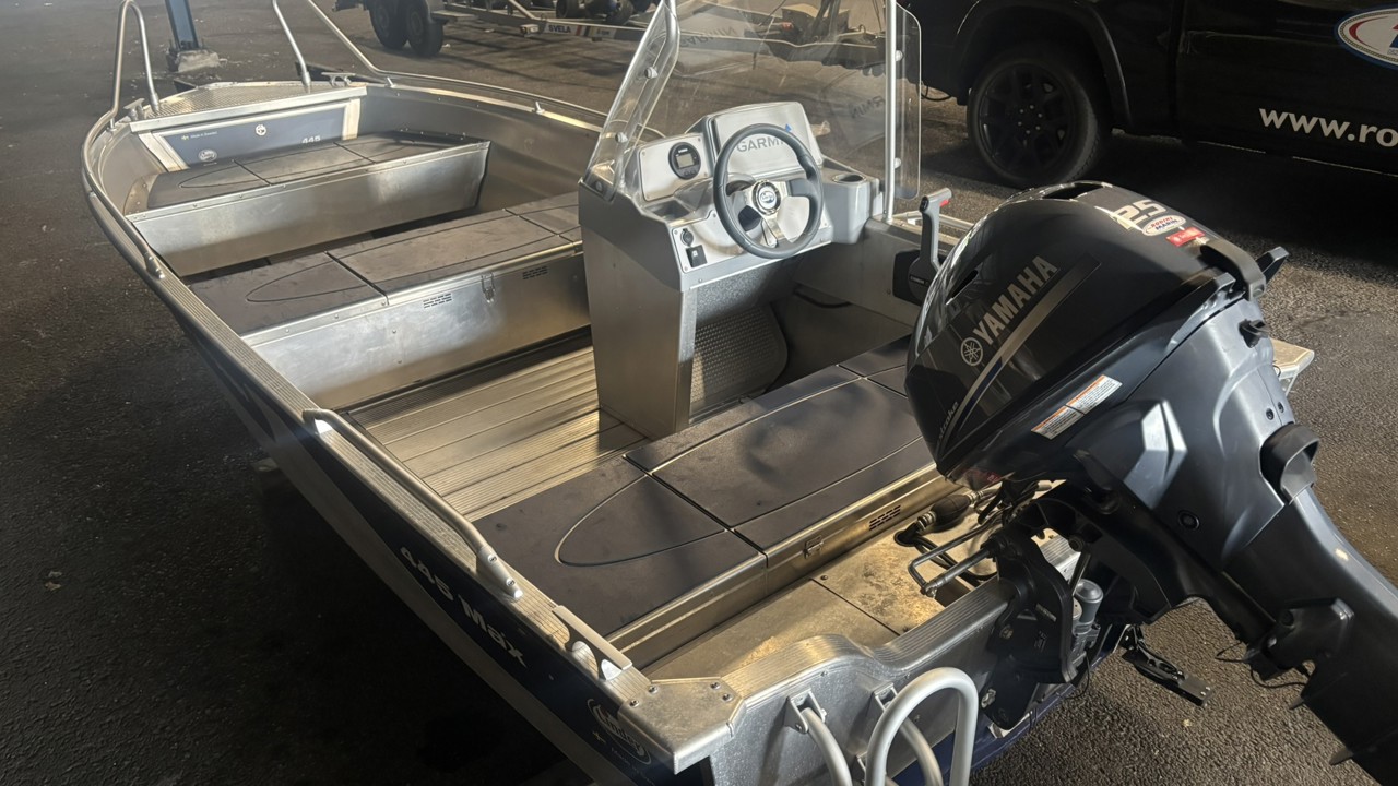Linder 445 Sportsman -21 med Yamaha F 25 GETL -22