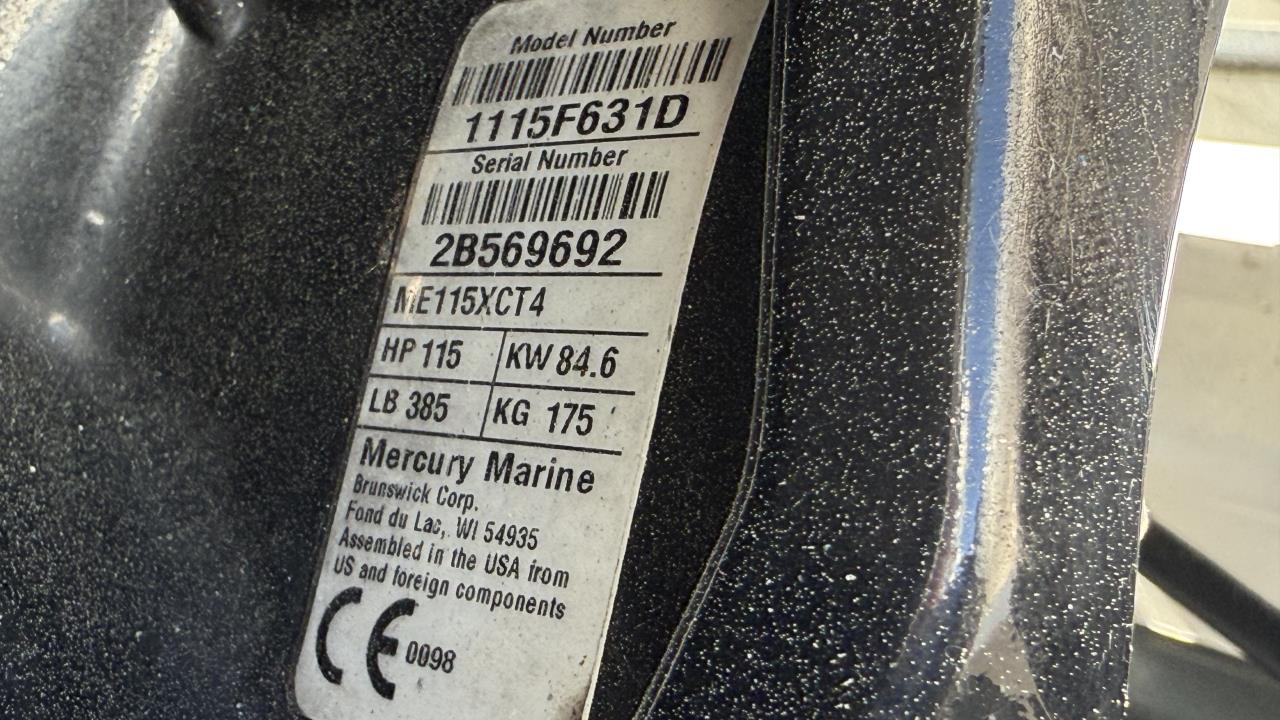 Uttern T57 -19 Mercury F115EXLPT CT -19