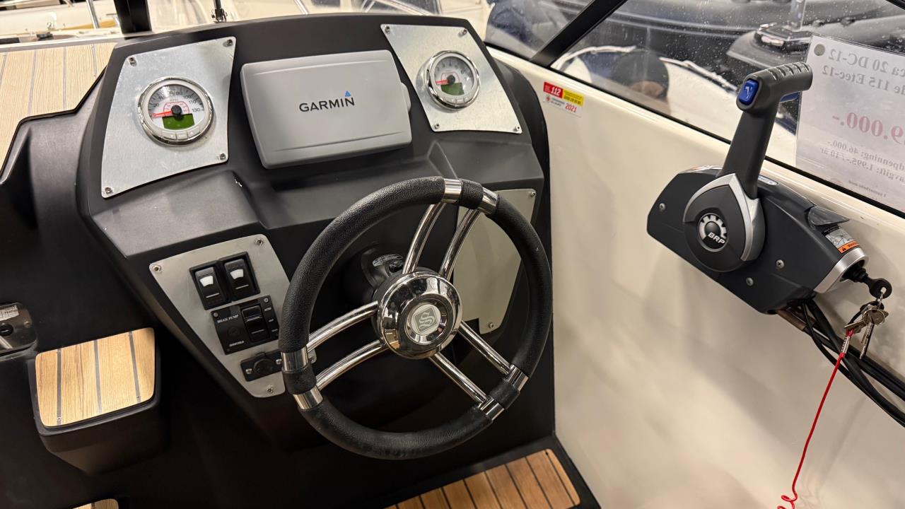 Scandica 20 DC Exclusive -12 med Evinrude 115 DSL Etec -12