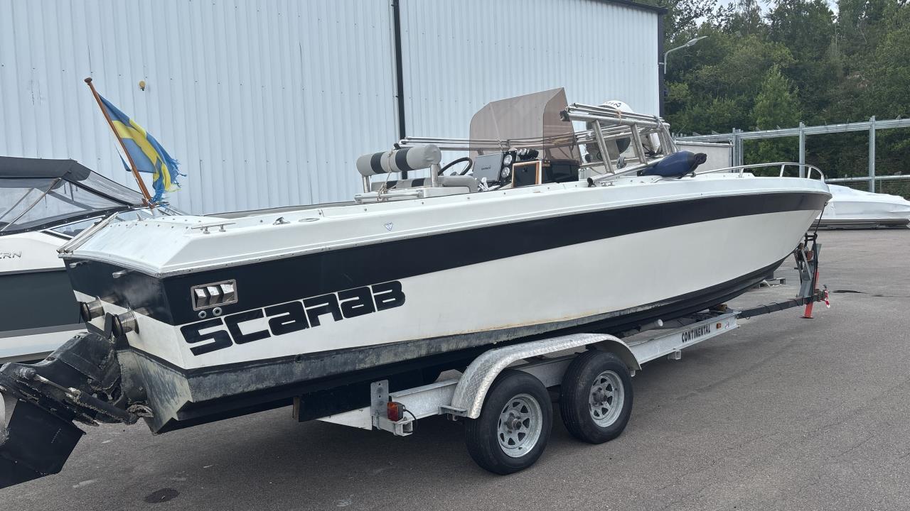 Wellcraft Scarab Sport 302 CC -86 med Mercruiser 496 Mag HO / Bravo 2 -07